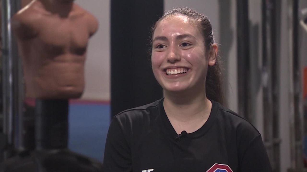 CNNE 688811 - sophie gimeno, promesa del taekwondo en los parapanamericanos 2019