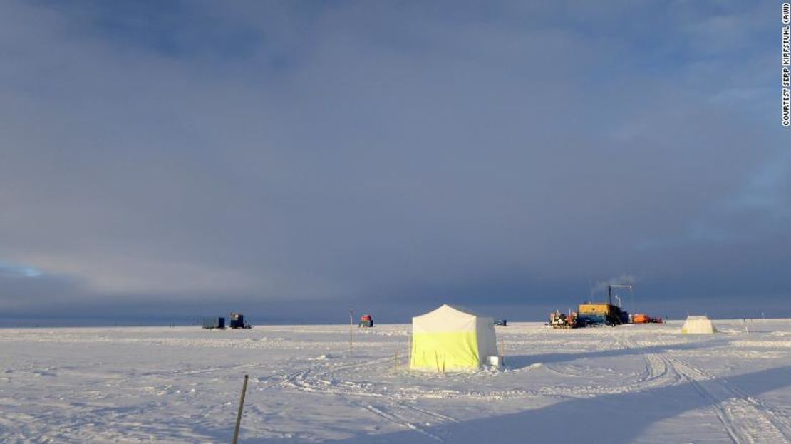 Los investigadores enviaron 500 kg (unas 1.100 libras) de nieve desde la Antártida a una instalación de investigación en Munich, Alemania.