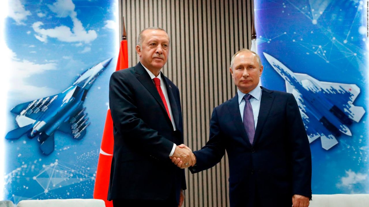 CNNE 693986 - erdogan y putin se reunen para hablar sobre siria