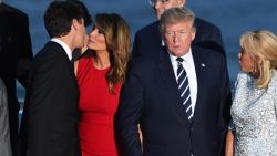 CNNE 694228 - el beso entre melania y trudeau se vuelve viral