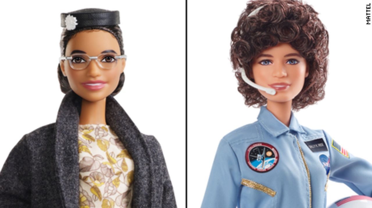 CNNE 694241 - estas nuevas barbies homenajean a dos mujeres historicas