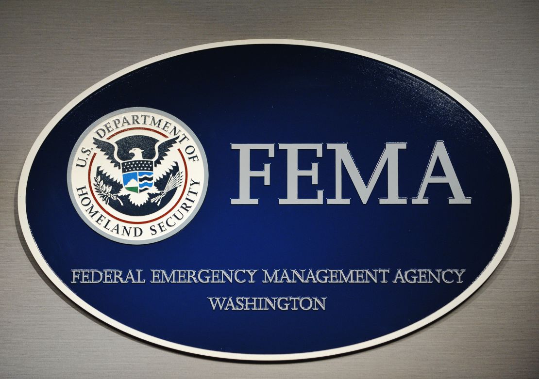 CNNE 695584 - the logo of the federal emergency manage