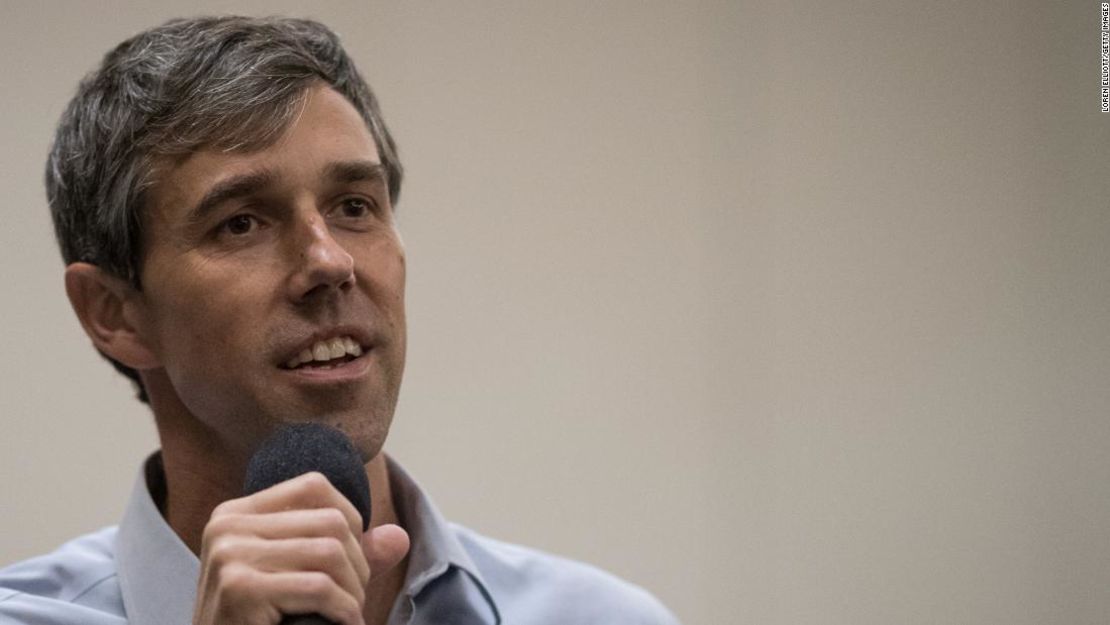 Beto O'Rourke, precandidato presidencial demócrata.