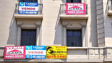 Cae la venta de inmuebles en la ciudad de Buenos Aires.