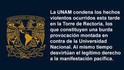 CNNE 698002 - protesta en la unam termina en violencia