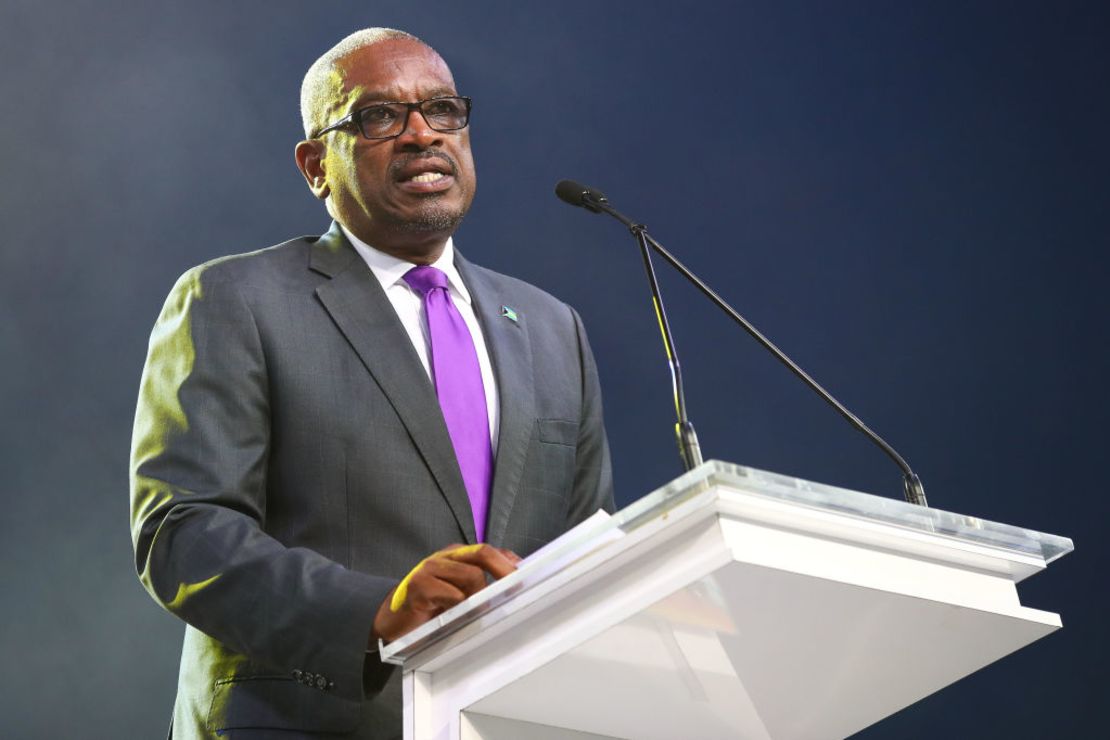 Prime Minister de Bahamas, Hubert Minnis.