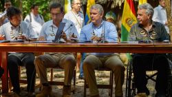 CNNE 699890 - duque firma el pacto de leticia por la amazonia