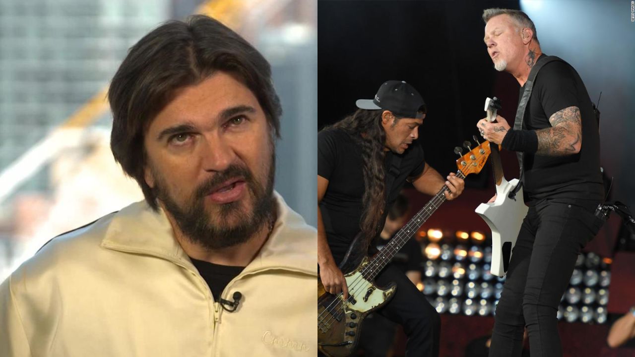 CNNE 700135 - juanes aspira a tocar con metallica