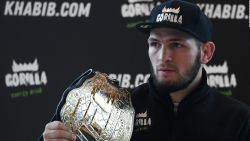 CNNE 700172 - khabib- sera una lucha de perros si yo quiero-