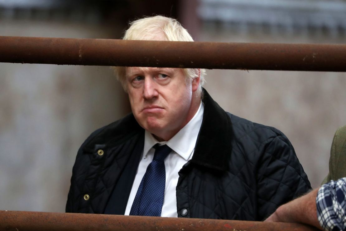 Boris Johnson, primer ministro de Gran Bretaña.