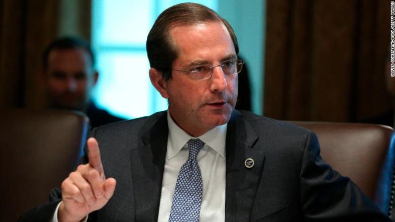 Alex Azar, secretario de Salud y Servicios Humanos