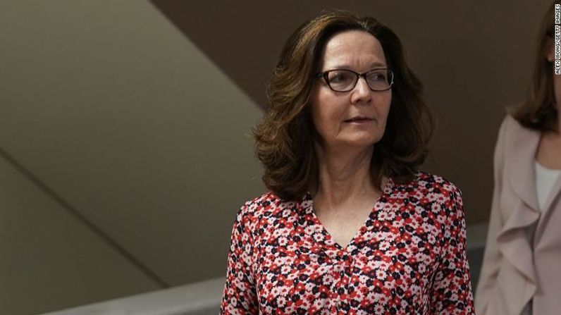 Gina Haspel, directora de la Agencia Central de Inteligencia.