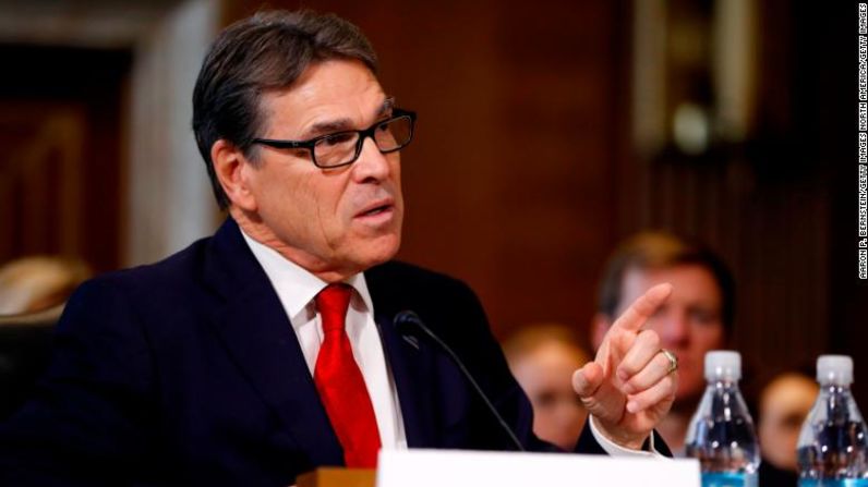 Rick Perry, secretario de Energía.