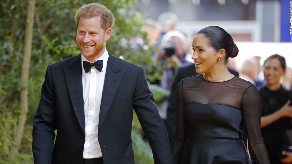 Enrique y Meghan, en una imagen de julio de 2019.