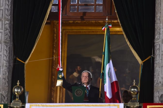 México — El país celebró el 15 de septiembre el Grito de Independencia. El presidente Andrés Manuel López Obrador lideró un acto público desde el Zócalo de Ciudad de México.