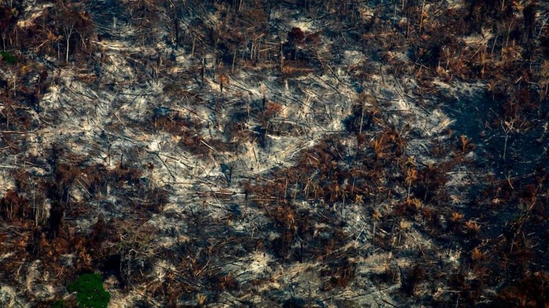 Vista aérea de la deforestación en Nascentes da Serra do Cachimbo, en Altamira, Brasil.