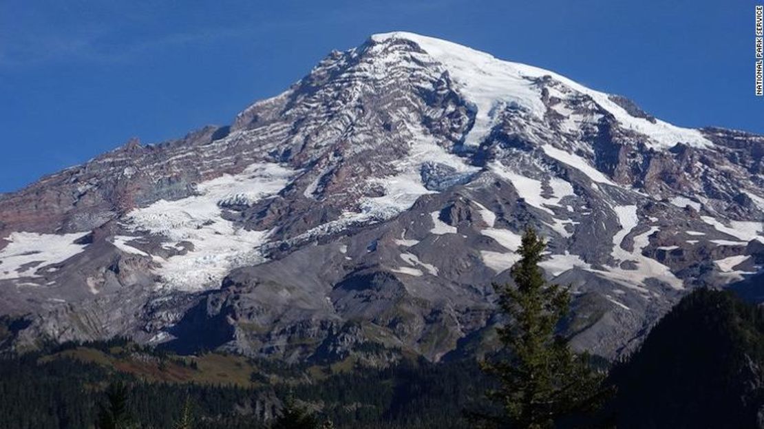 Monte Rainier, en el estado de Washington, en Estados Unidos.