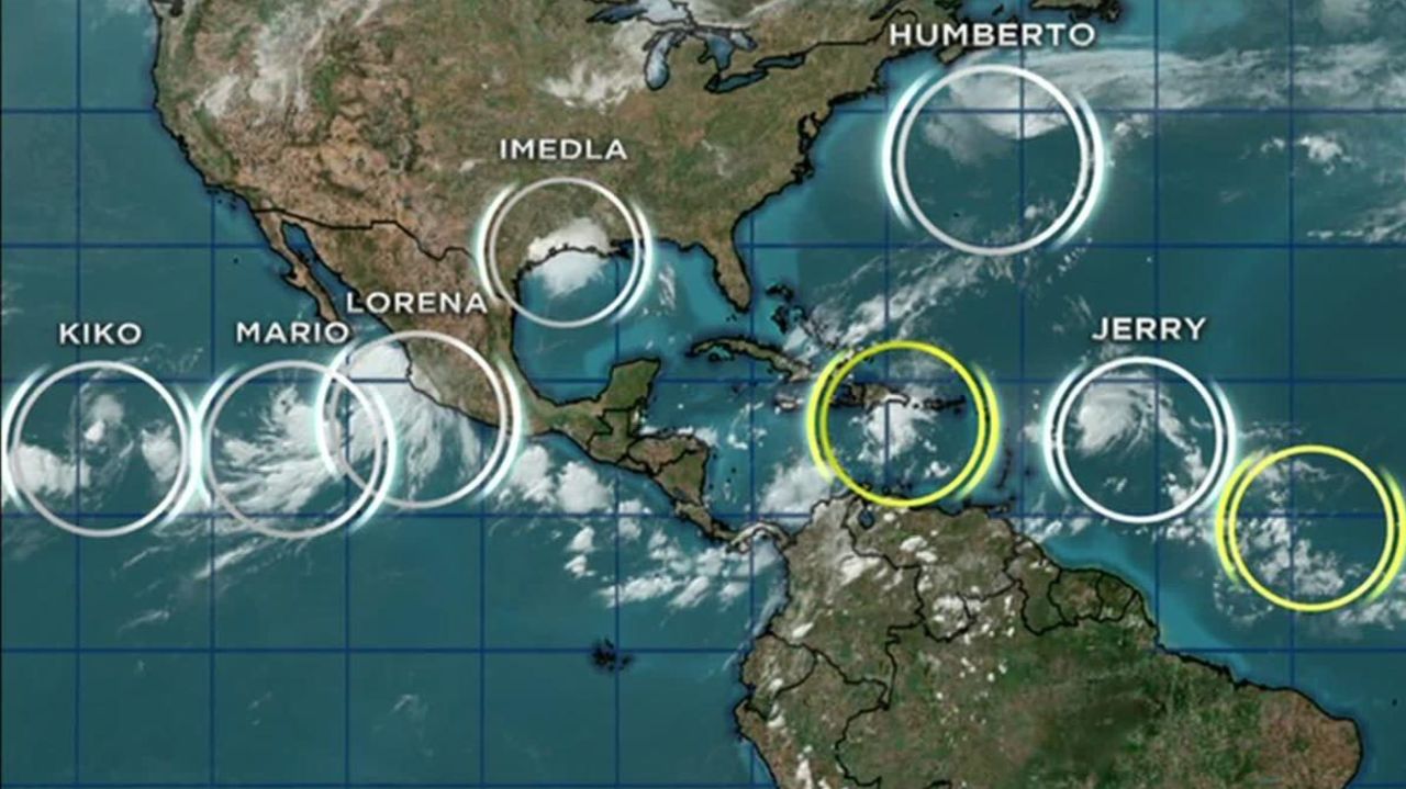 CNNE 706116 - alto numero de ciclones activos en el atlantico y pacifico