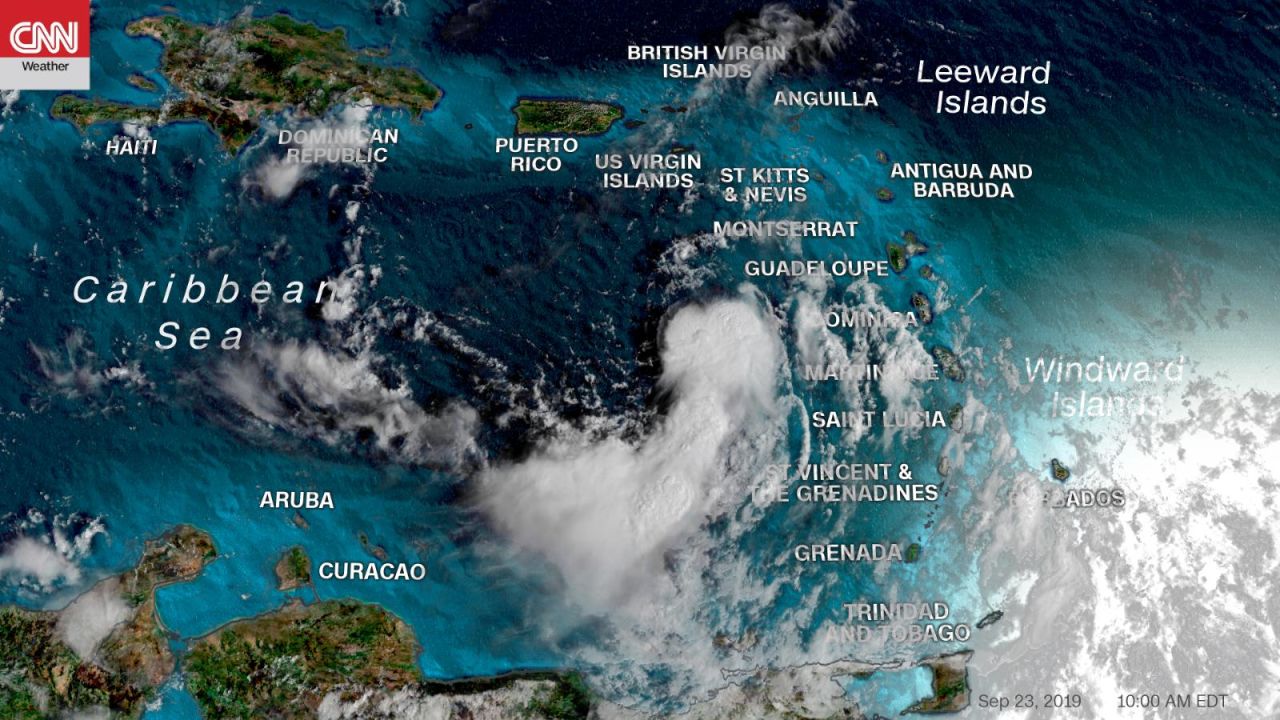 CNNE 707500 - puerto rico bajo amenaza de la tormenta tropical karen