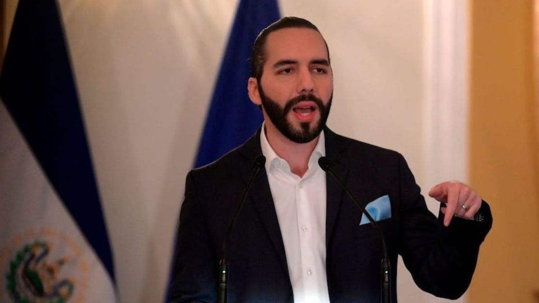 Nayib Bukele, presidente de El Salvador.