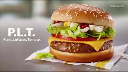 CNNE 709645 - mcdonald's prueba el negocio de la carne que no es carne