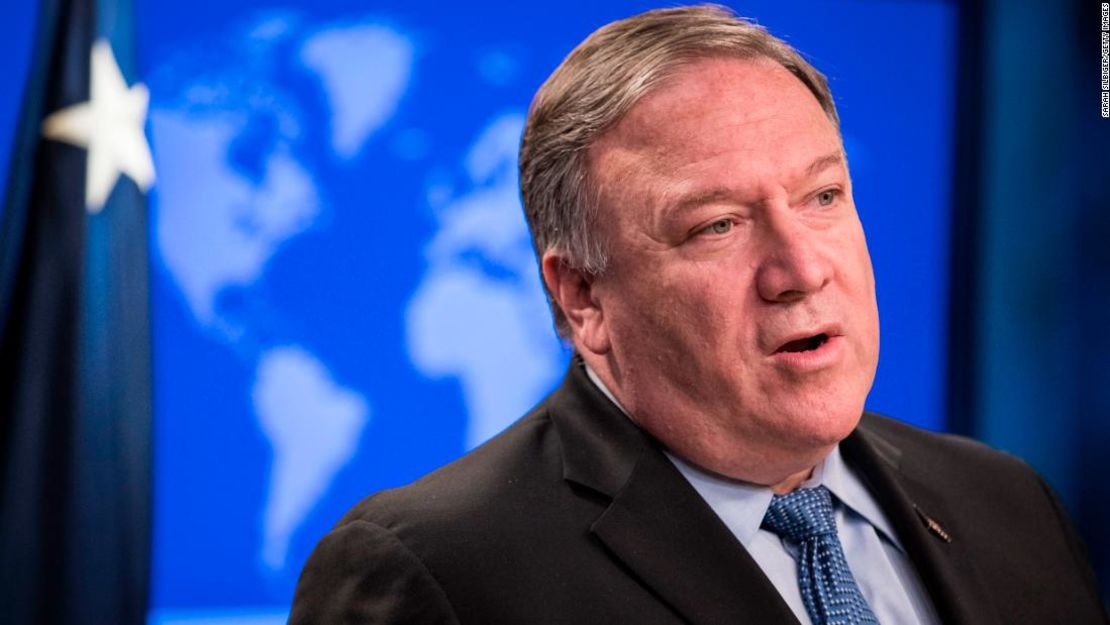 Mike Pompeo no es mencionado por su nombre en la denuncia, pero ha sido citado por los demócratas de la Cámara.