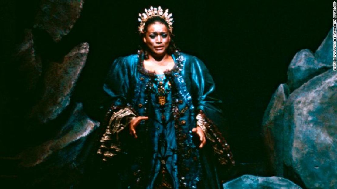 Jessye Norman actuando en 1984 en Nueva York.