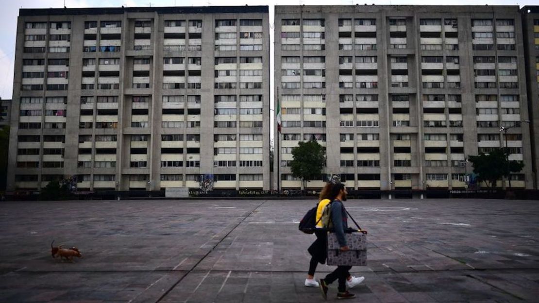 Plaza de las Tres Culturas, en Tlatelolco, Ciudad de México.