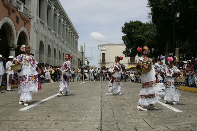 Mérida, México: la capital del estado de Yucatán está llena de historia maya y se encuentra muy cerca de sitios considerados Patrimonio Mundial de la Unesco, como las antiguas ciudades de Uxmal y Chichén Itzá.