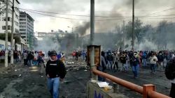 CNNE 716595 - protestas en quito no se detienen pese a anuncio de dialogo