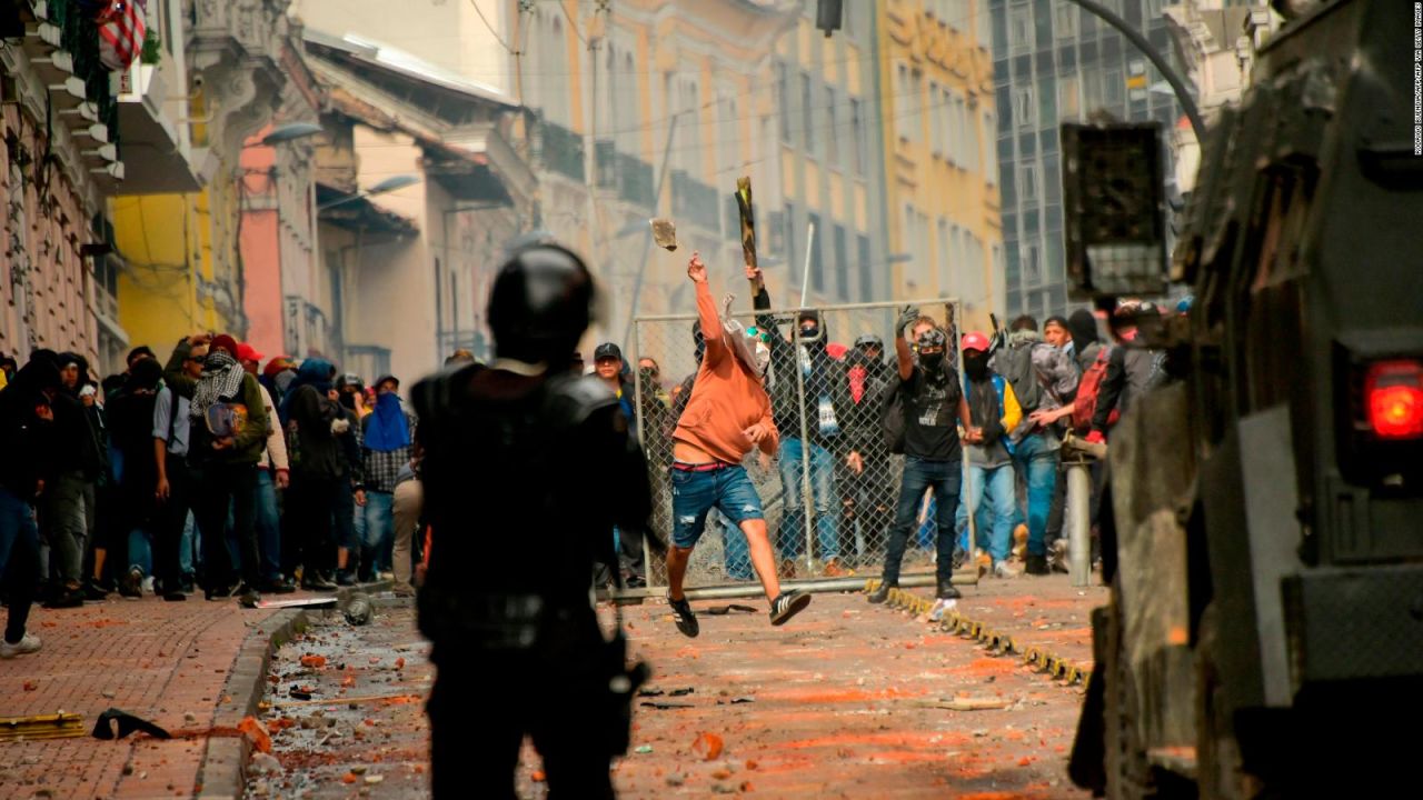 Foto de archivo. Protestas en Ecuador, octubre 2019.