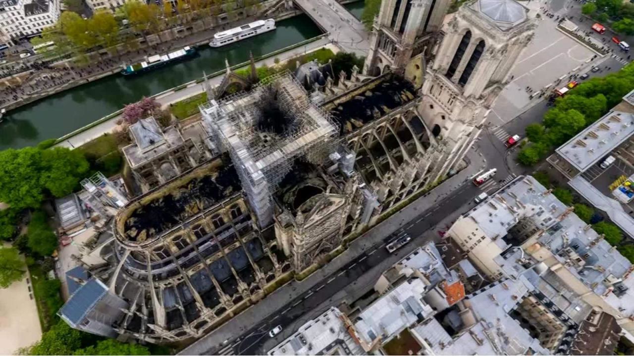 CNNE 717491 - francia- "notre dame no se ha salvado"