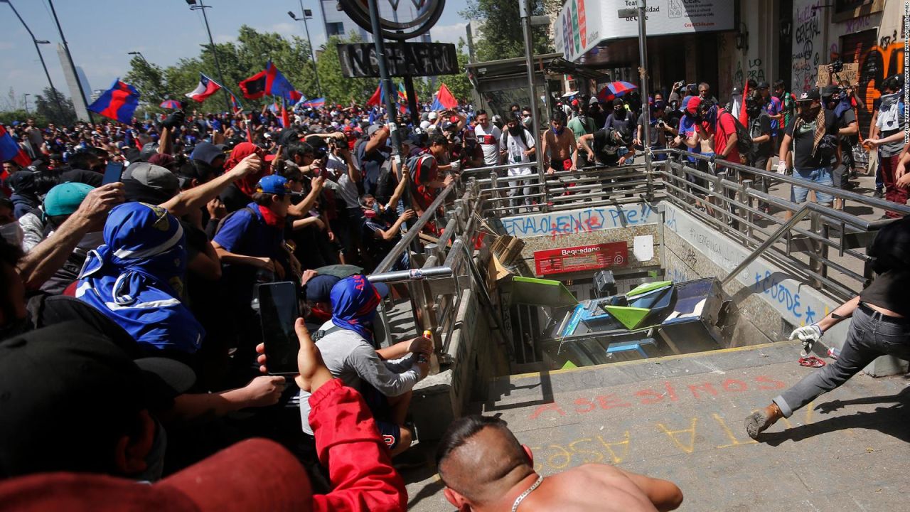 CNNE 723553 - las protestas en chile no dan tregua