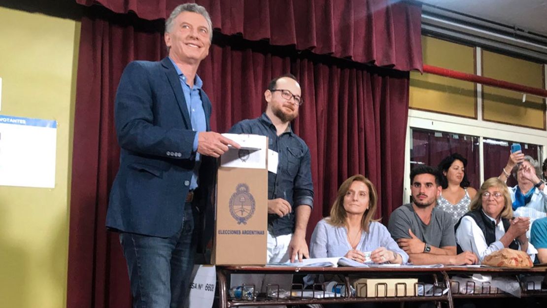 El voto de Mauricio Macri