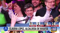 CNNE 724084 - claudia lopez- agradecida por resultar electa alcaldesa de bogota