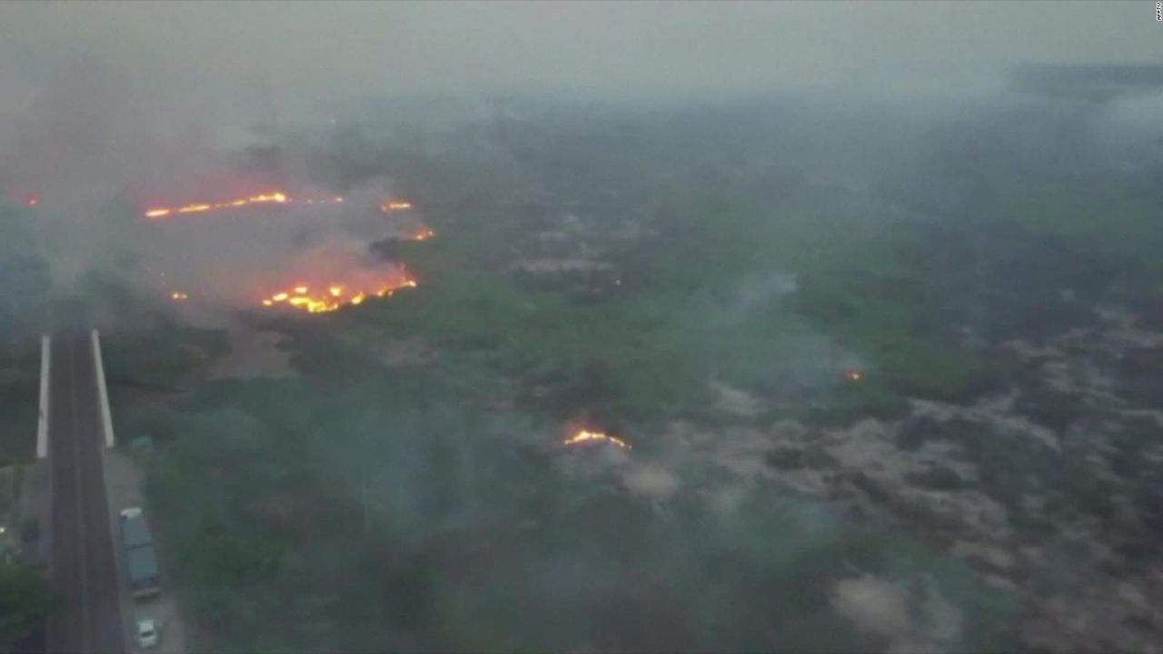 CNNE 726568 - brasil- incendio causa estragos en la region de pantanal