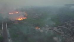 CNNE 726568 - brasil- incendio causa estragos en la region de pantanal