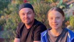 CNNE 726738 - greta thunberg y leo di caprio se conocieron finalmente