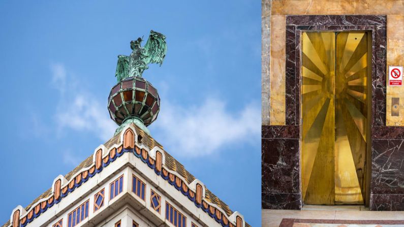 El último piso del Edificio Bacardi, una colorida torre de ladrillo coronada por el emblema del murciélago de la compañía, ofrece una vista magnífica. El acceso en ascensor desde el vestíbulo puede requerir un pequeño pago. El Bacardi Bar del primer piso aparentemente sirvió un mojito malo y alguna vez fue un punto de reunión para la multitud de la lista A de La Habana. La barra negra y dorada está cerrada por reformas.