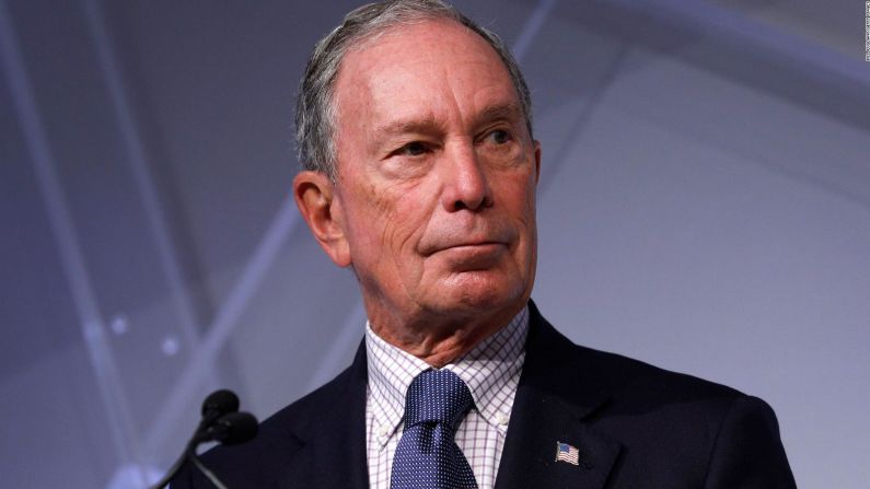 Exalcalde de Nueva York Michael Bloomberg. 77 años. Nueva York.