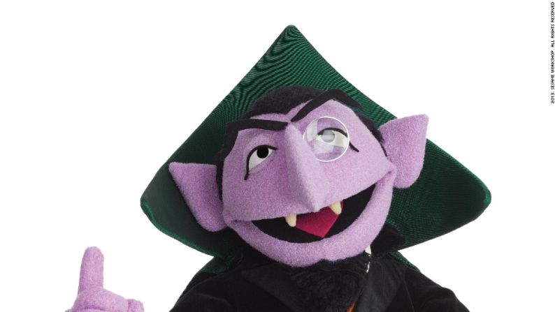 Desde 1972, cuando hizo su aparición este personaje con colmillos, no ha hecho más que contar y ser feliz contando. El Conde contar (Count von Count, en inglés), celebró en 2013 las 1.000 millones de reproducciones de ‘Sesame Street’ en YouTube.