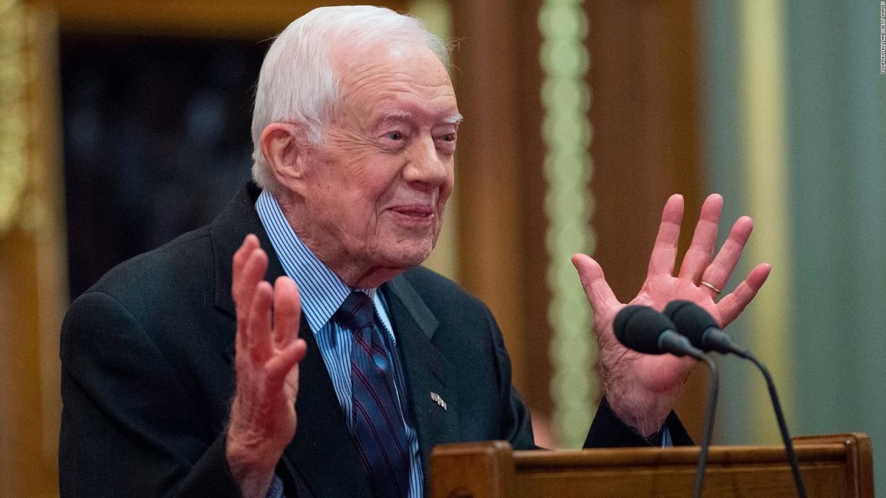 CNNE 731058 - jimmy carter se recupera de una cirugia cerebral