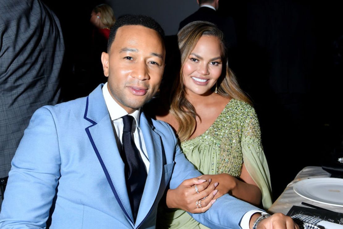 John Legend y Chrissy Teigen en una imagen del 9 de noviembre de 2019.