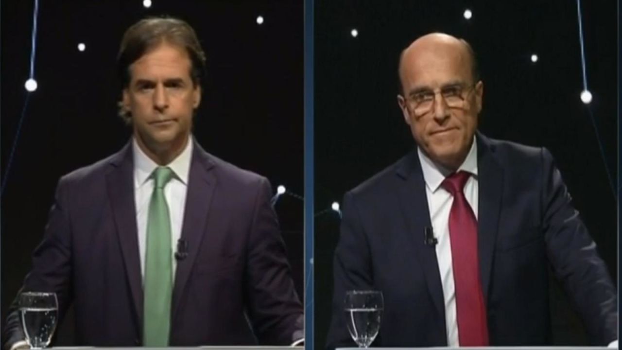 CNNE 731642 - debate en uruguay- martinez y lacalle pou cara a cara