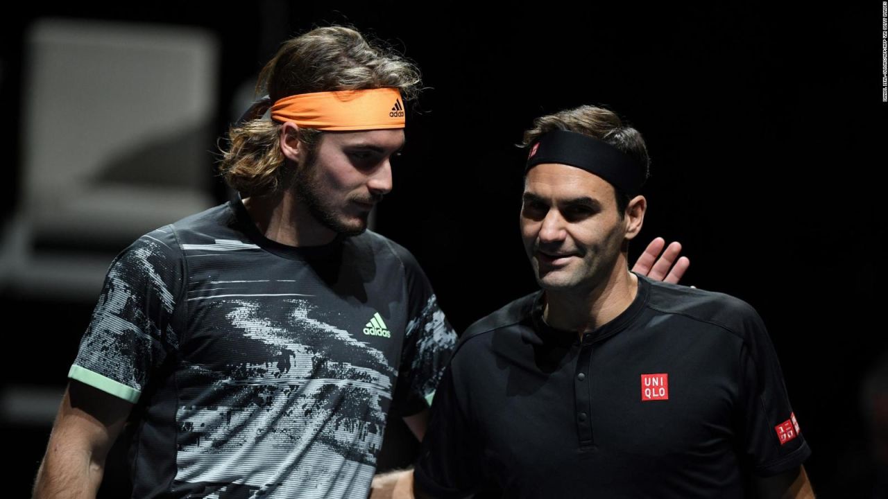 CNNE 733610 - tsitsipas- mis partidos contra federer son las mejores lecciones que he recibido