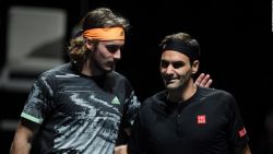 CNNE 733610 - tsitsipas- mis partidos contra federer son las mejores lecciones que he recibido