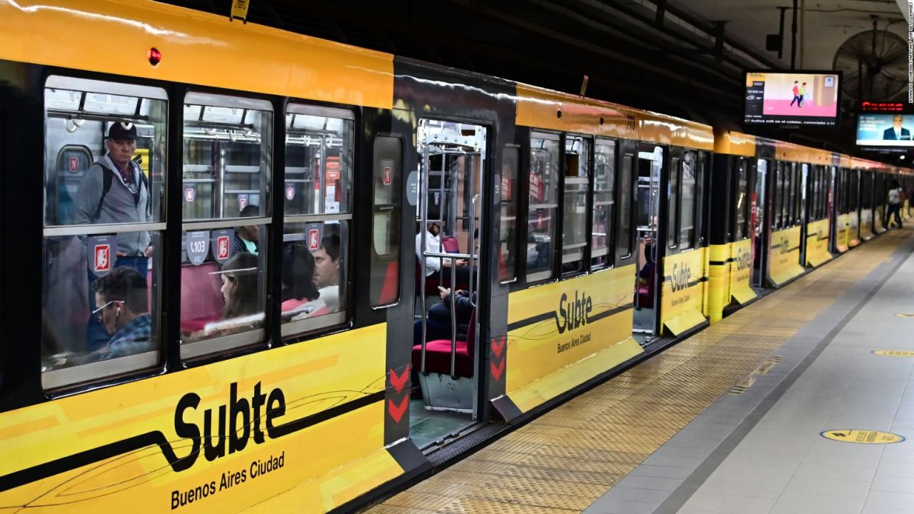 CNNE 734101 - argentina- anuncian paro de subte por presencia de asbesto