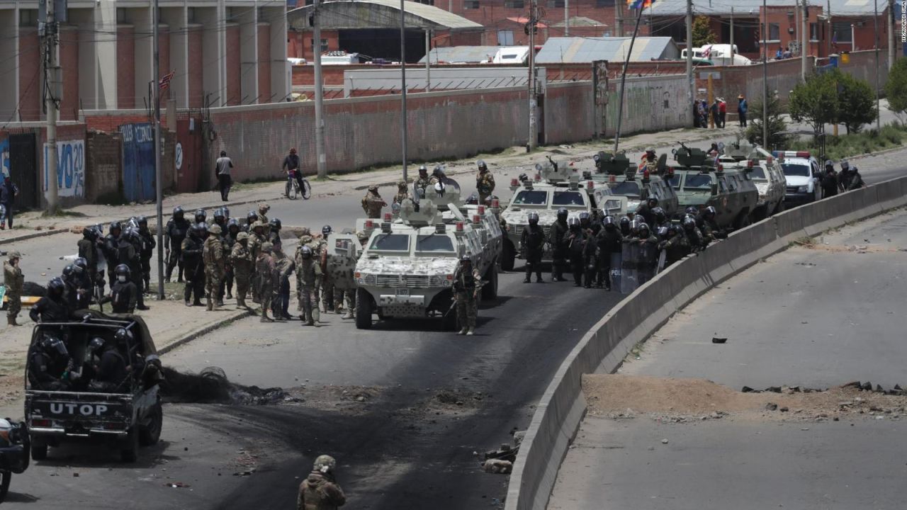 CNNE 734137 - bolivia- enfrentamientos y muerte en senkata
