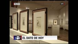 CNNE 734589 - dibujos de goya en el bicentenario del museo del prado