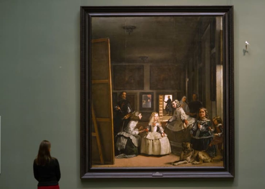 "Las Meninas" de Diego Velázquez se ve en el museo del Prado el 19 de noviembre de 2013 en Madrid, España.